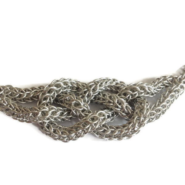 Sailors Knot Chainmaille Necklace by Destai