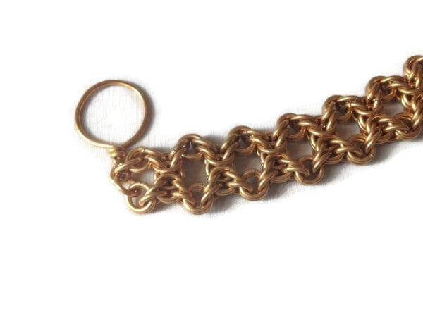Brass Olivia Chainmaille Bracelet by Destai