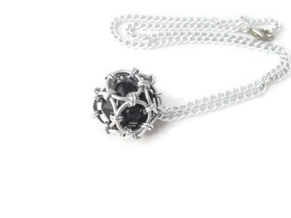 Caged D20 Pendant by Destai
