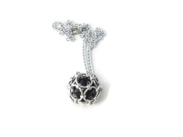 Caged D20 Pendant by Destai