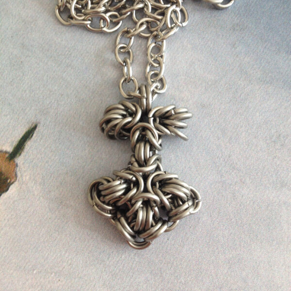 Mjolnir Chainmaille Pendant by Destai